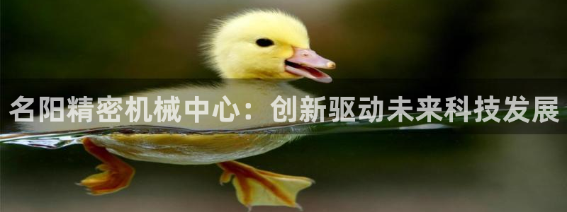 彩神vll趣投彩：名阳精密机械中心：创新驱动未来科技发展