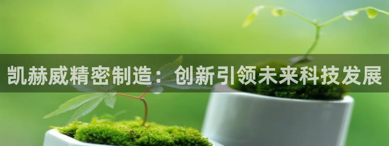 彩神vii官网：凯赫威精密制造：创新引领未来科技发展