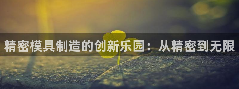 彩神v8是一个什么平台：精密模具制造的创新乐园：从精密到无限