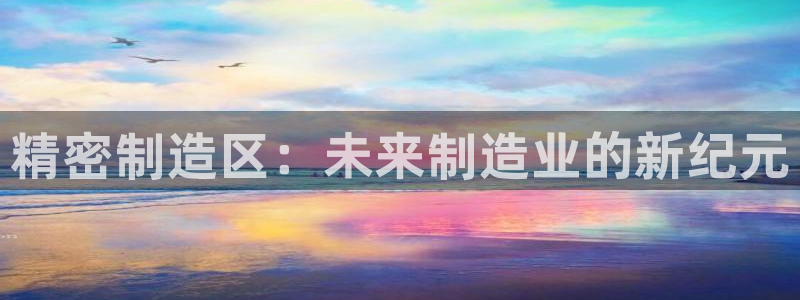 彩神是什么平台：精密制造区：未来制造业的新纪元