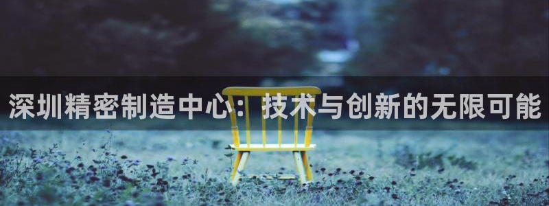 彩神8官网合法吗：深圳精密制造中心：技术与创新的无限可能